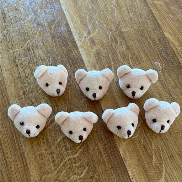 Other - Sew on Bear head decorations